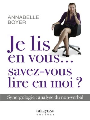cover image of Je lis en vous... savez-vous lire en moi ?